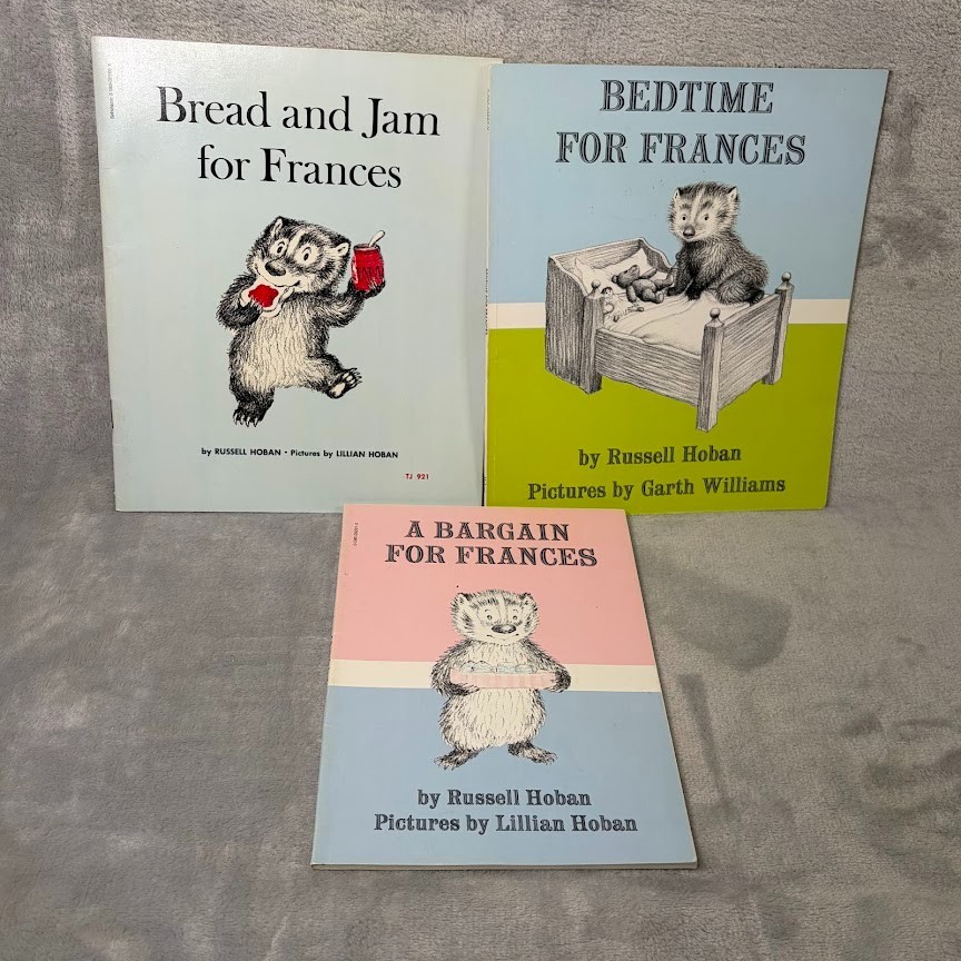 Russell Hoban Frances Book Lot 3 Bread Jam Bedtime Bargain Like New Vintage