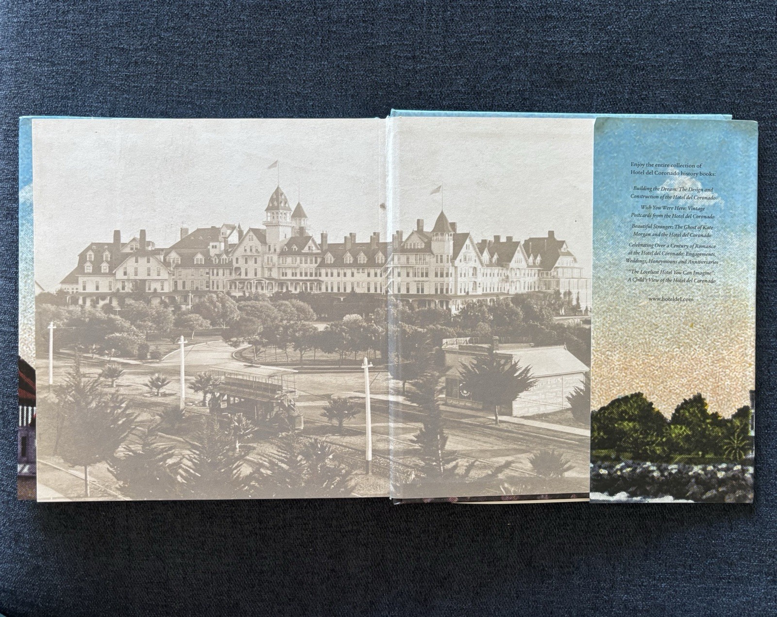 Hotel Del Coronado History -San Diego 2010 Hardcover Dust Jacket 207 Pages VGC