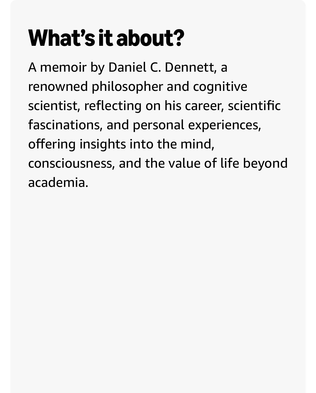 Daniel C. Dennett I’ve Been Thinking HC 2023 W. W. Norton Philosophy 464p