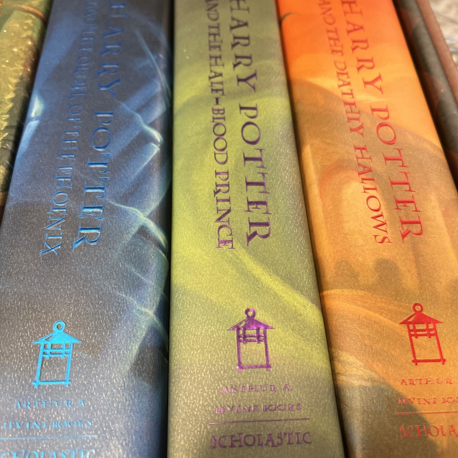 Limited Edition Harry Potter Trunk Box Set Books 1-7 1st Edition Hardcover