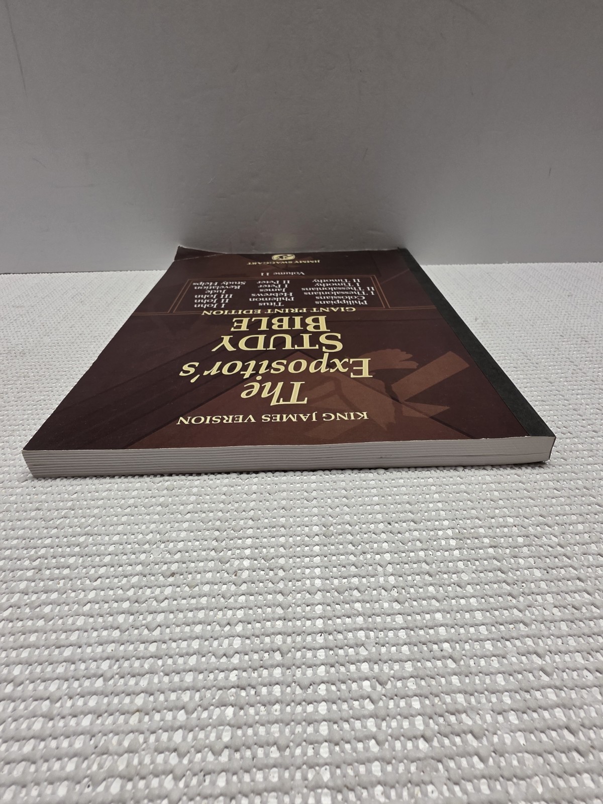 Jimmy Swaggart Expositor’s Study Bible Vol 11 Giant Print KJV Philippians…
