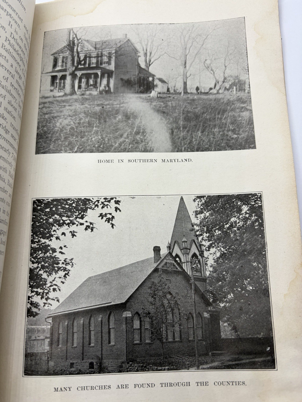 RARE 1913 Book MARYLAND: Its Lands, Products & Industries Ideal.. Antique