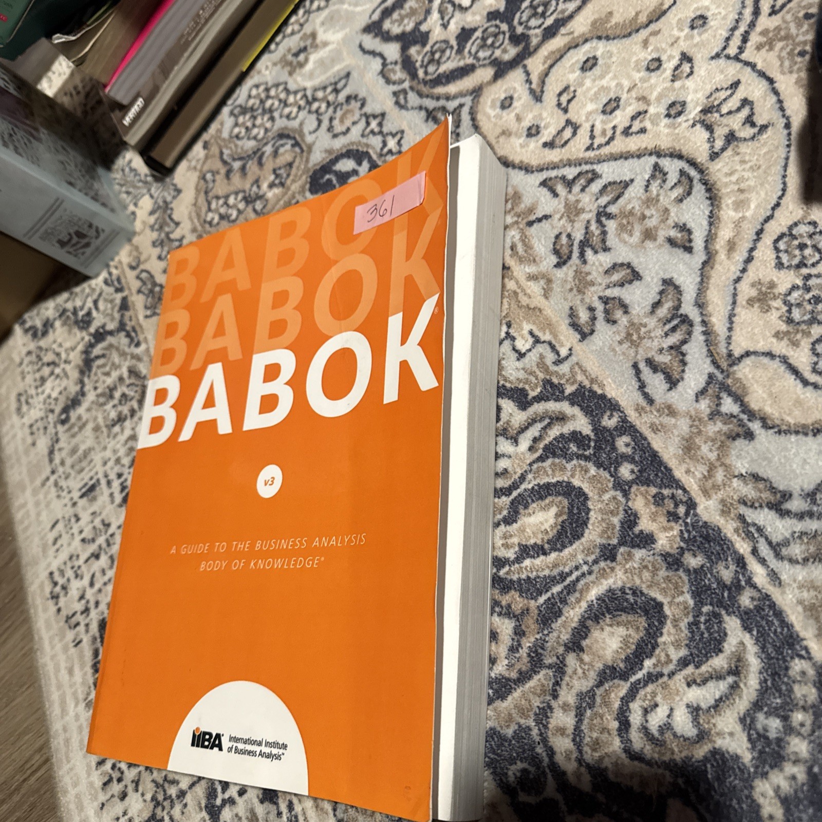 Guide to the Business Analysis Body of Knowledge (Babok Guide) by Iiba (2015,…
