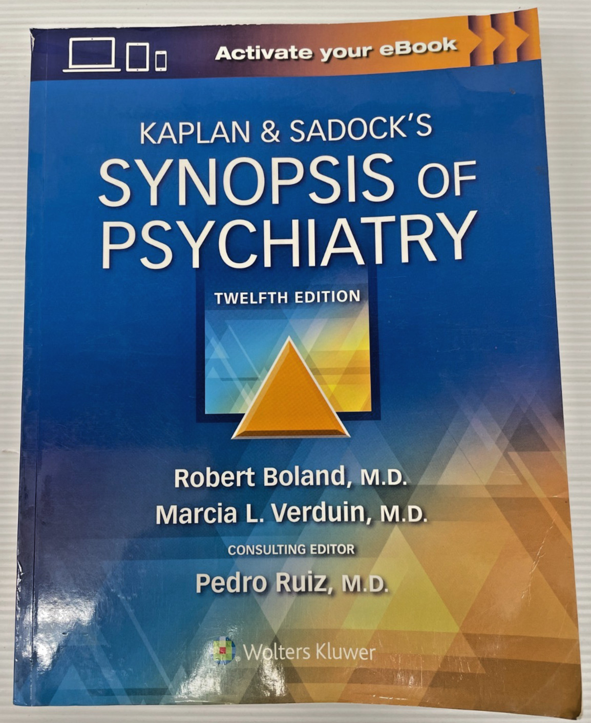 Kaplan and Sadock’s Synopsis of Psychiatry 12e w/ Access Code (121119RK)