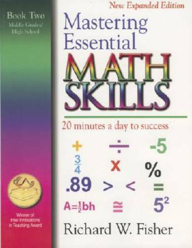 Mastering Essential Math Skills: 20 Minutes a Day to Success, Book 2 – VERY GOOD