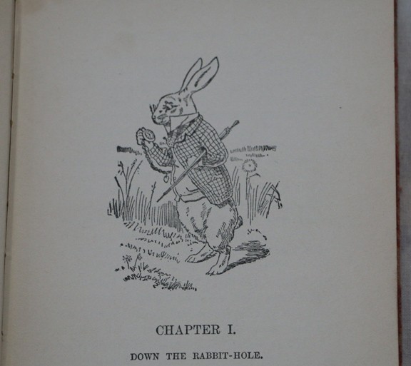 Scarce Antique Alice’s Adventures in Wonderland, McKay’s Young People’s Classics