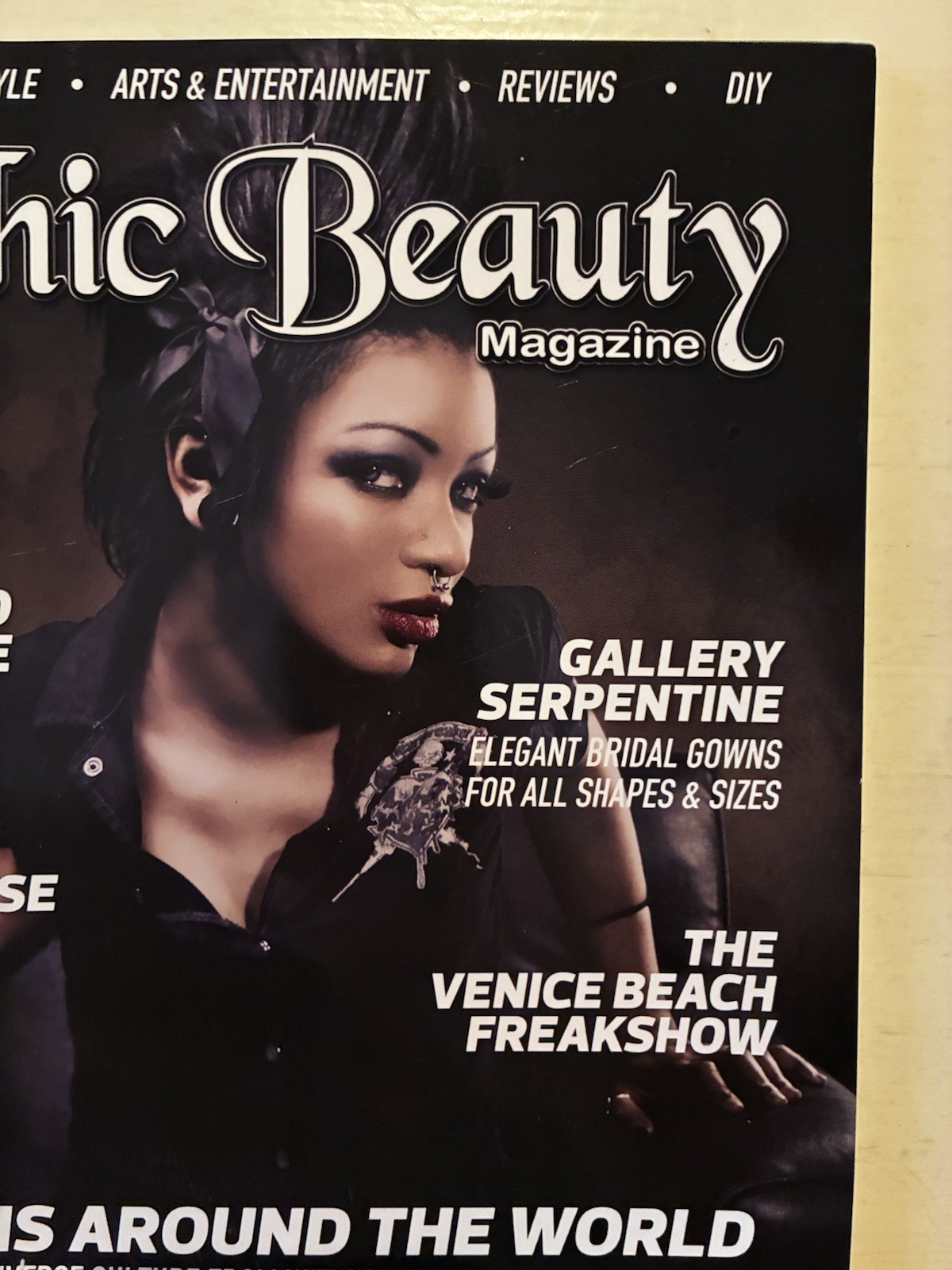 Gothic Beauty Magazine Issue 46 March 2015 NEAR MINT NO LABELS