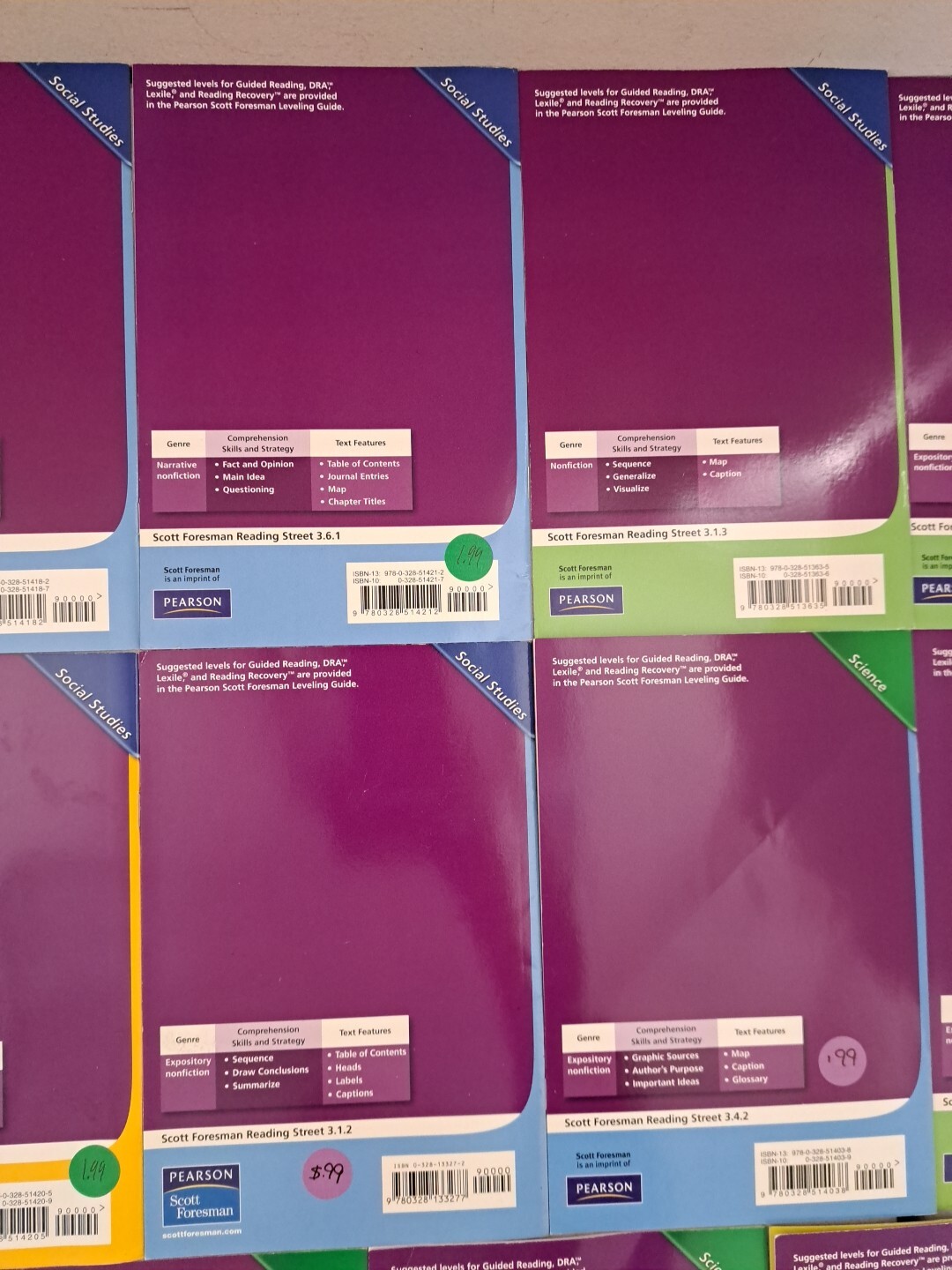 Lot Of 20 Level 3 Readers (Grade 3) Social Studies & Science