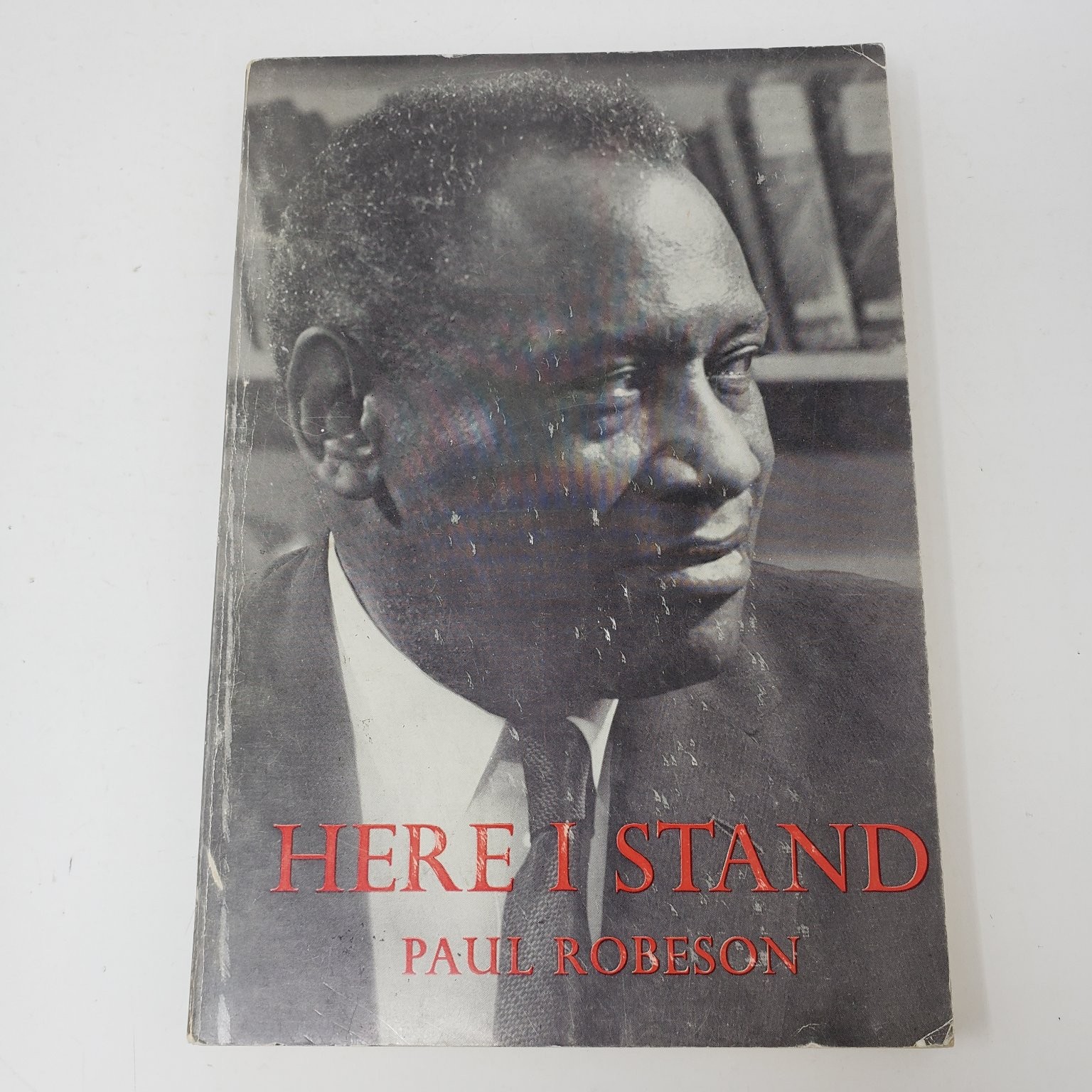 Here I Stand Paul Robeson 1958 Paperbound Autobiography Civil Rights