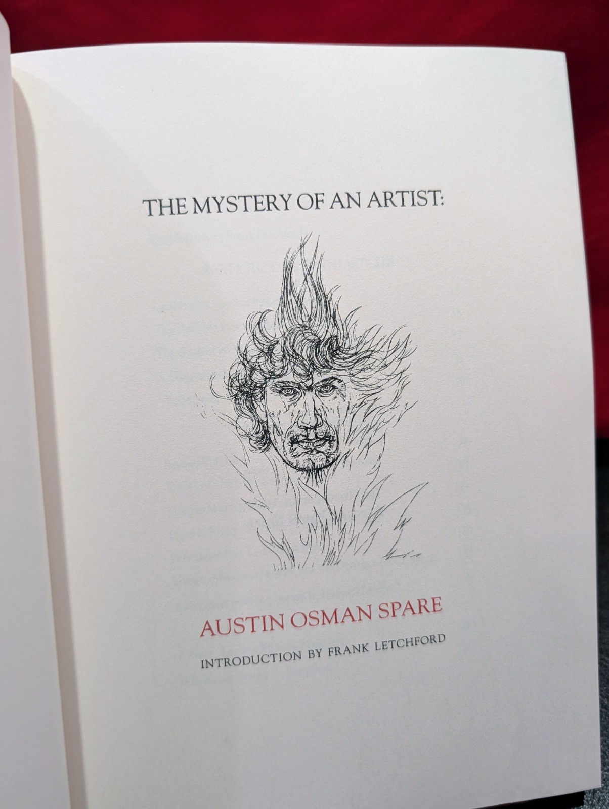 The Mystery Of An Artist: Austin Osman Spare, I-H-O Books 2002 PB. RARE SPARE!