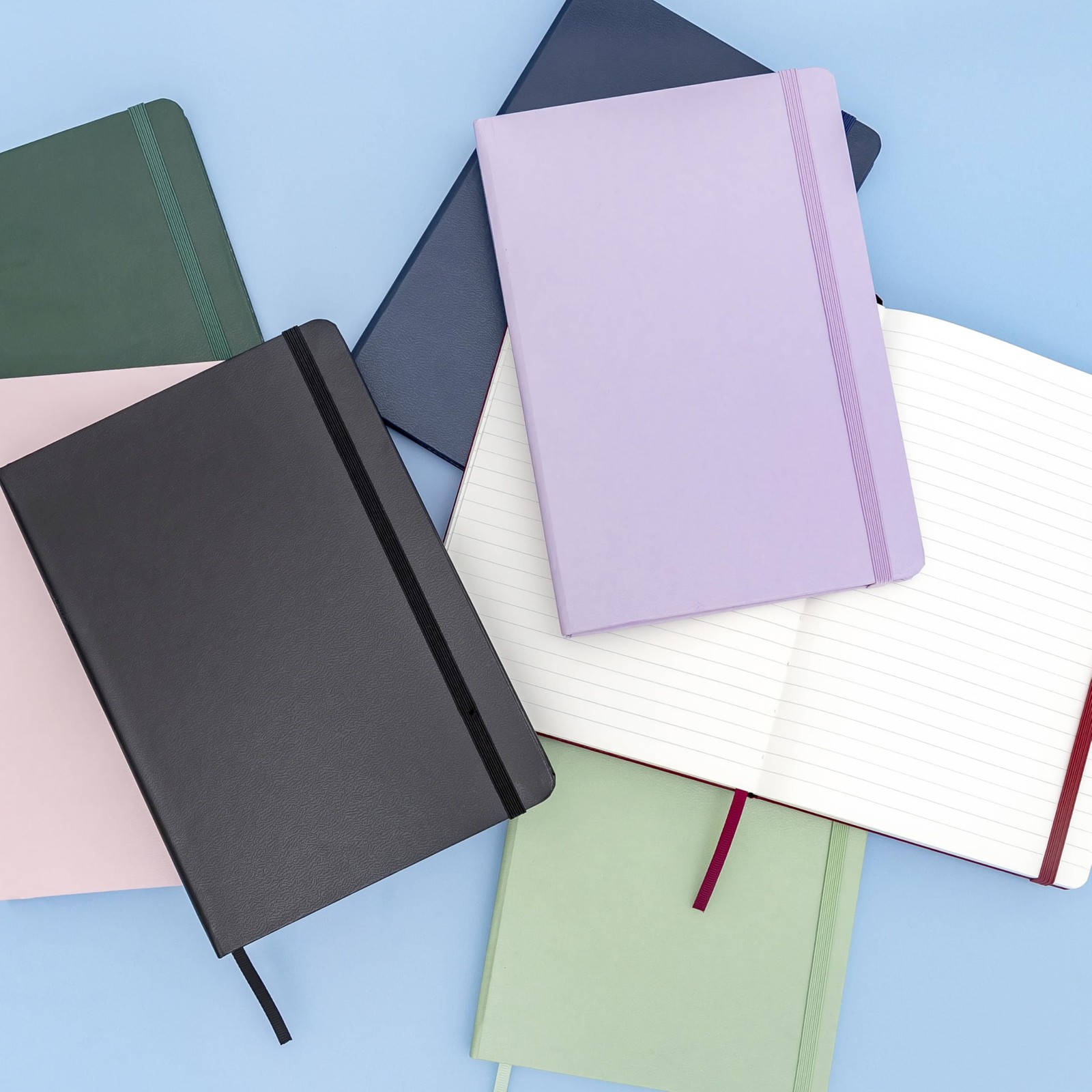 Lined Journal Notebook, Hardcover Journal for & Men, 160 Pages, (5.6 in x 8 i…