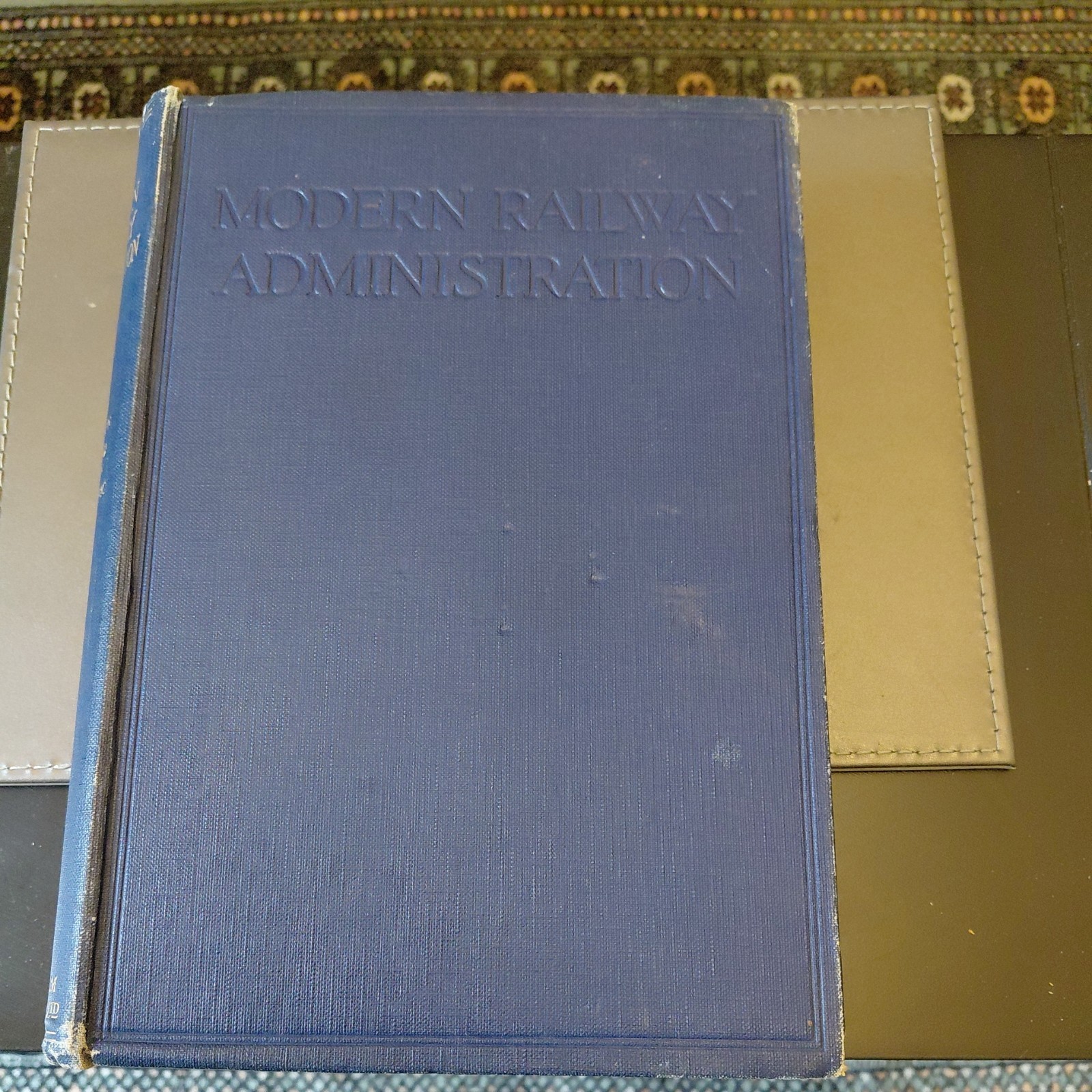 1925. Modern Railway Administration. Volumes I & II. Gresham Publishing Company.