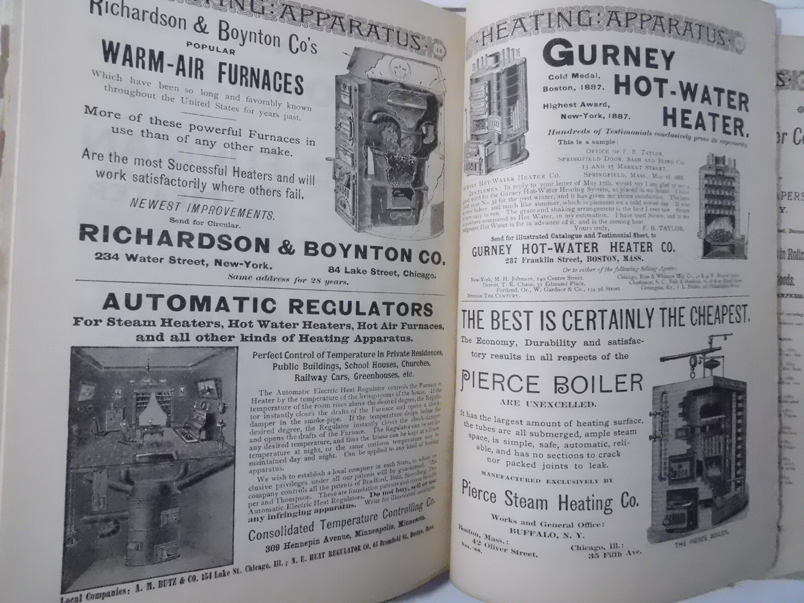 1888 Century Illustrated Monthly Magazines- November