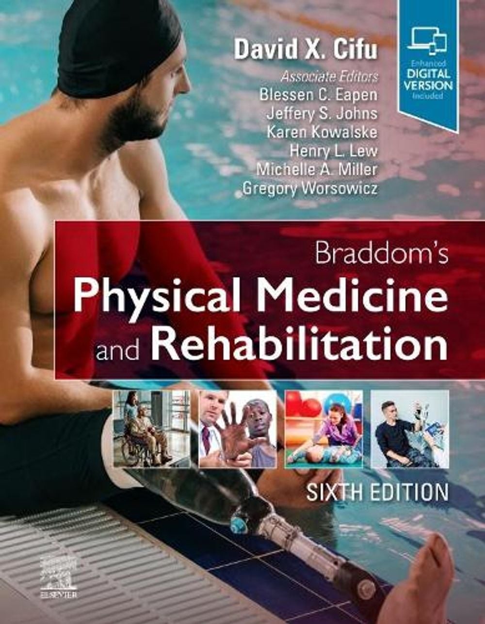 Braddom’s Physical Medicine and Rehabilitation by David X. Cifu (English) Hardco