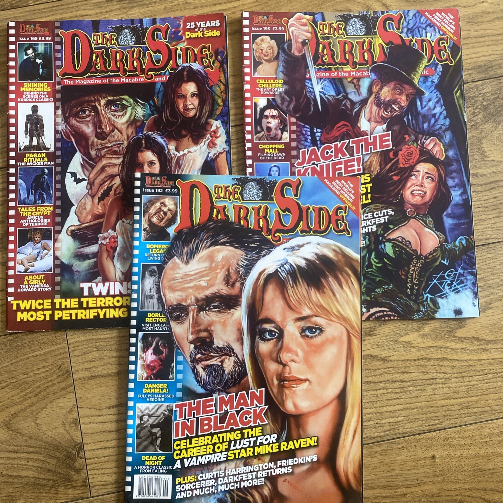 THE DARK SIDE ISSUES 192,193 & 169