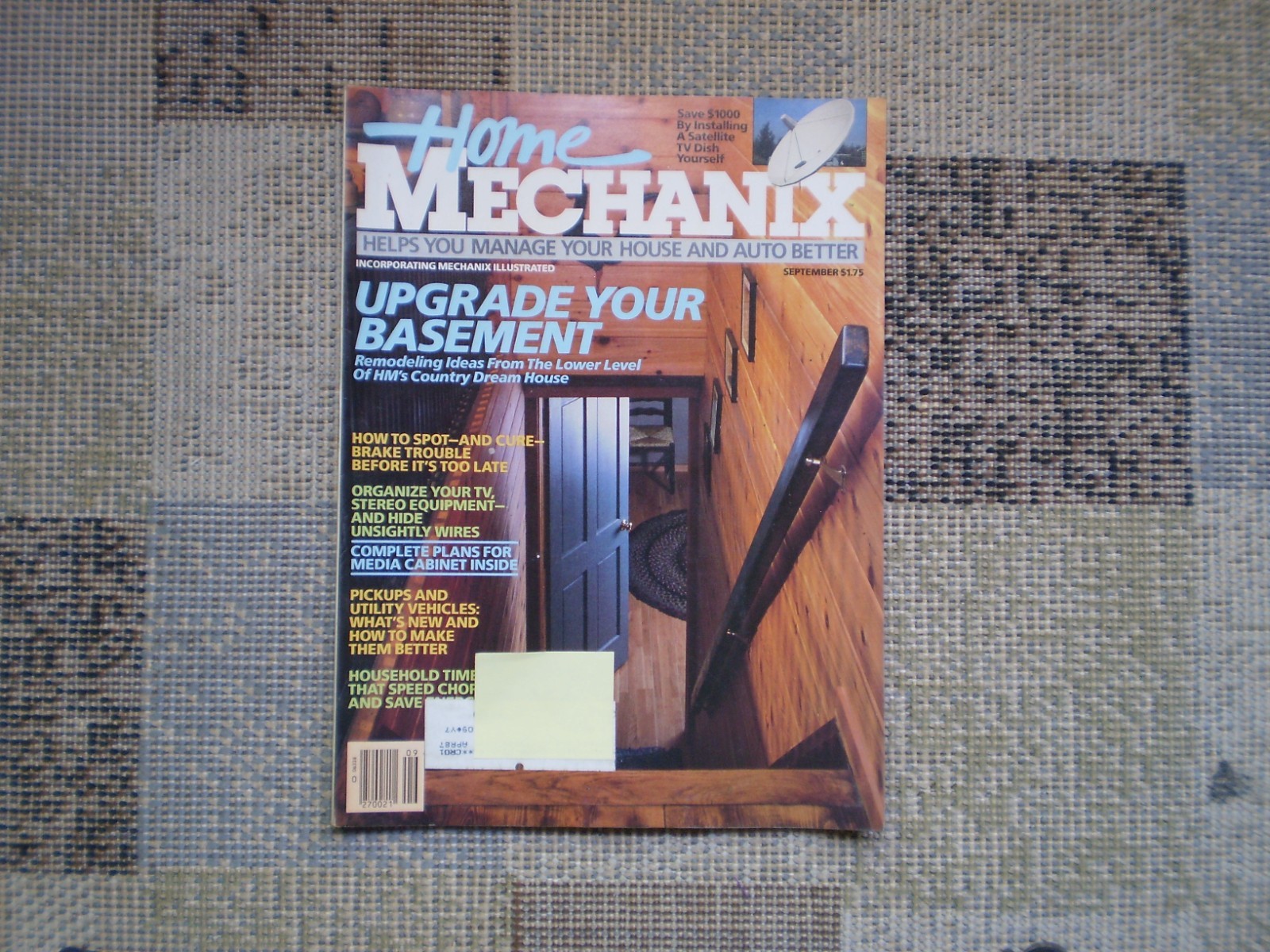 Lot Of 9 – Home Mechanix Magazine 1985-1987 DIY Remodeling Repairs Upgrades