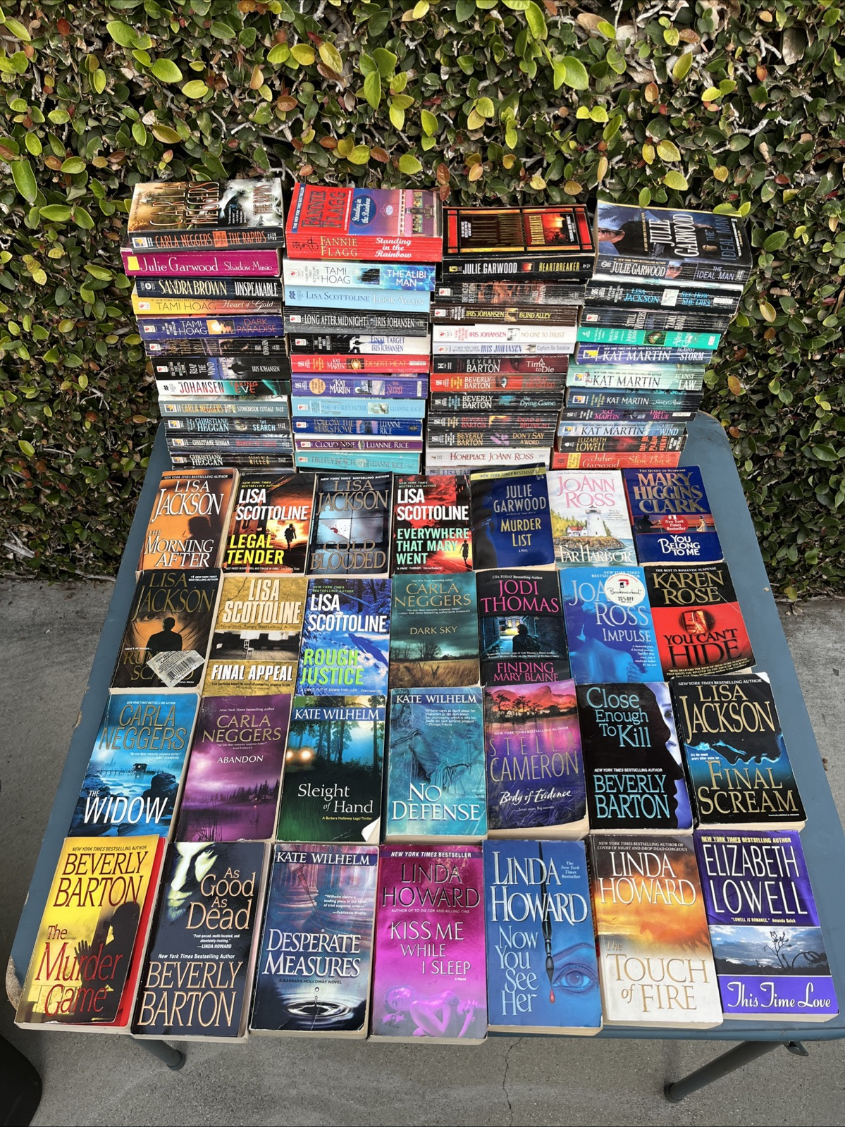 Lot of 20 Random Contemporary Romance and Suspense Novels, Popular Authors