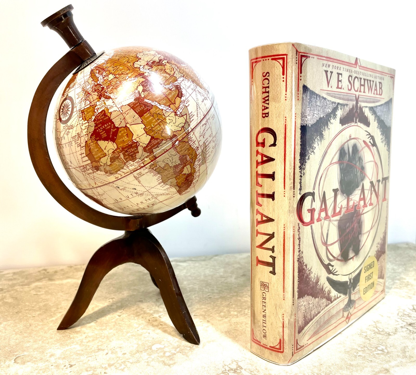 GALANT SIGNED V.E. Schwab JSA/COA Authentication 1st Edition 1st Prt