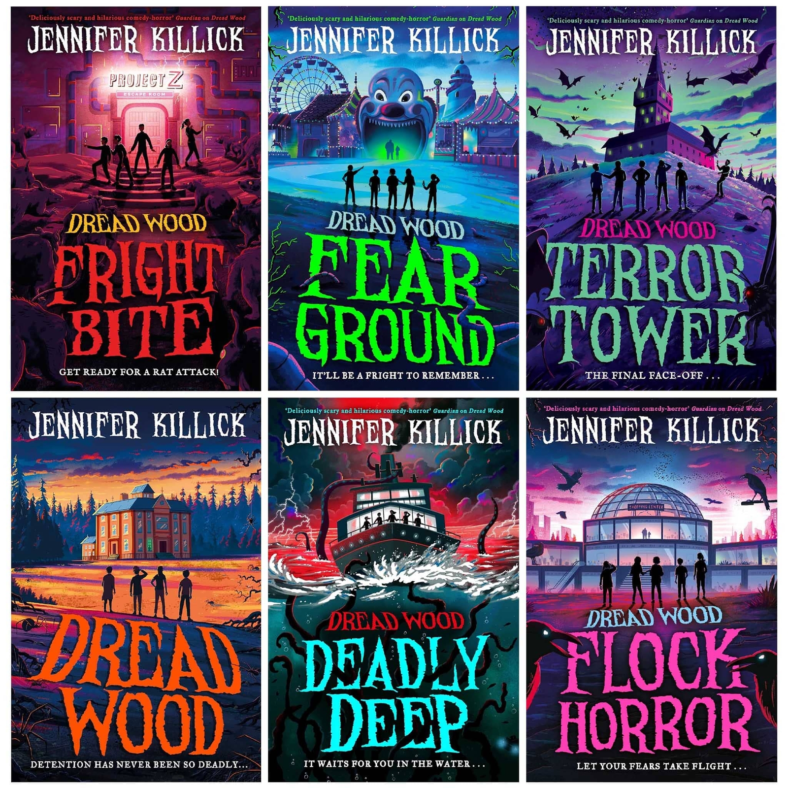 Dread Wood Series by Jennifer Killick: 6 Books Collection Set – Ages 9-12 – PB