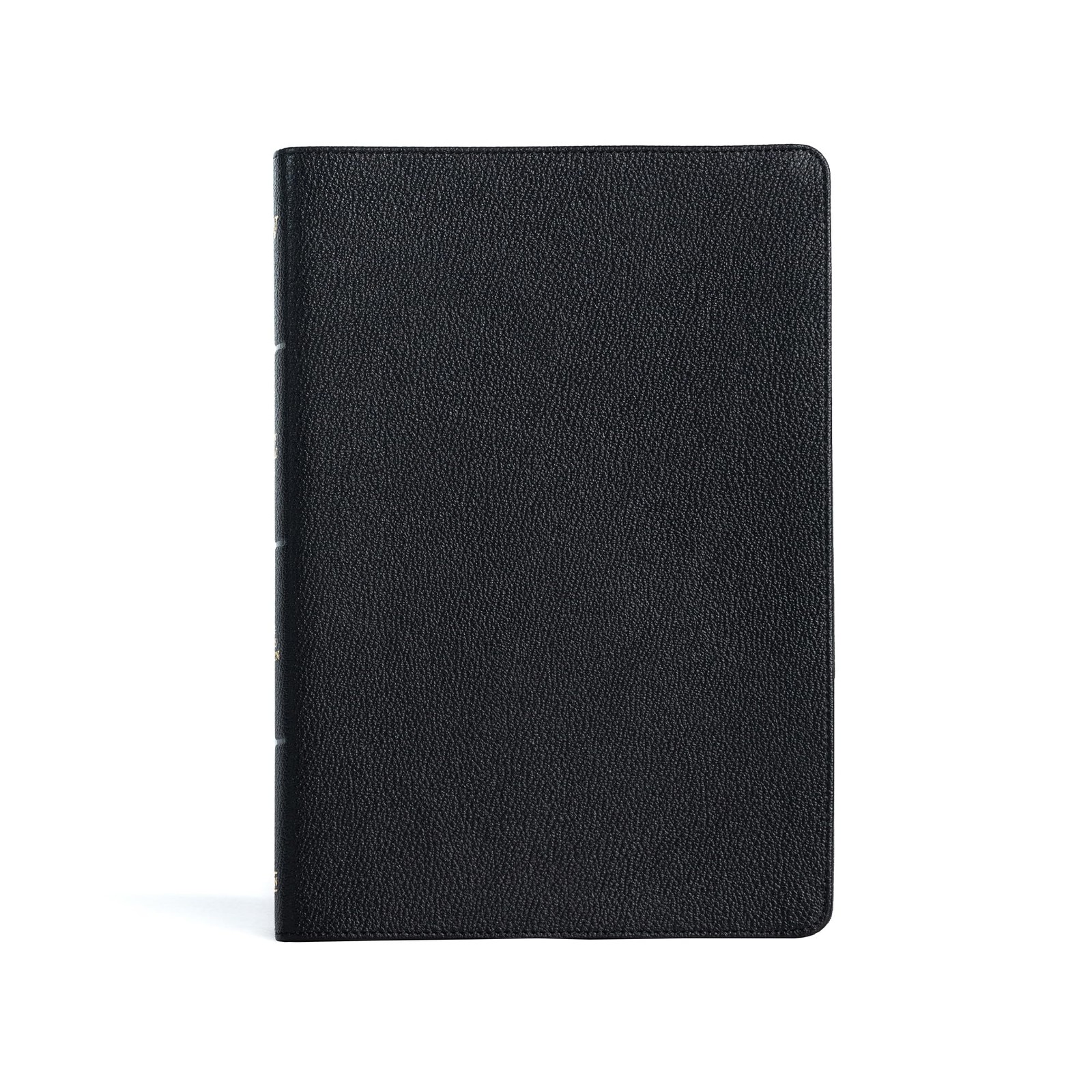 KJV Large Print Thinline Bible, Black Genuine Leather, Red Letter, Pure Camb…