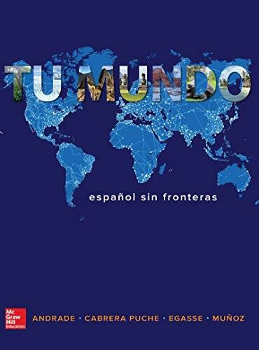 Looseleaf for Tu mundo – Loose Leaf By Andrade, Magdalena – GOOD