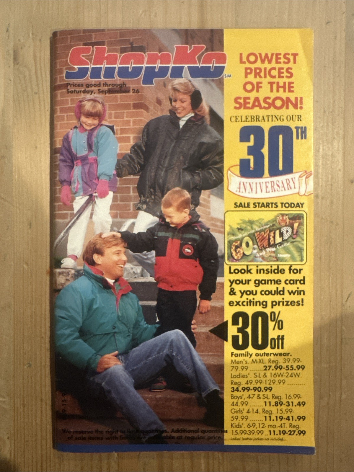 Vintage Shopko 1992 Mail Catalog 96 Pages