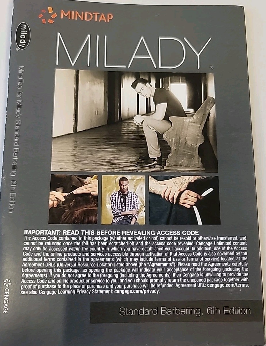 Mindtap Milady Std Barber Online Access For Textbook & Workbook W/Bonus Gift