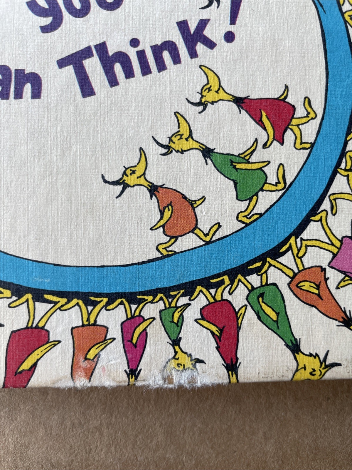 Vintage Oh, the Thinks You Can Think by Dr. Seuss