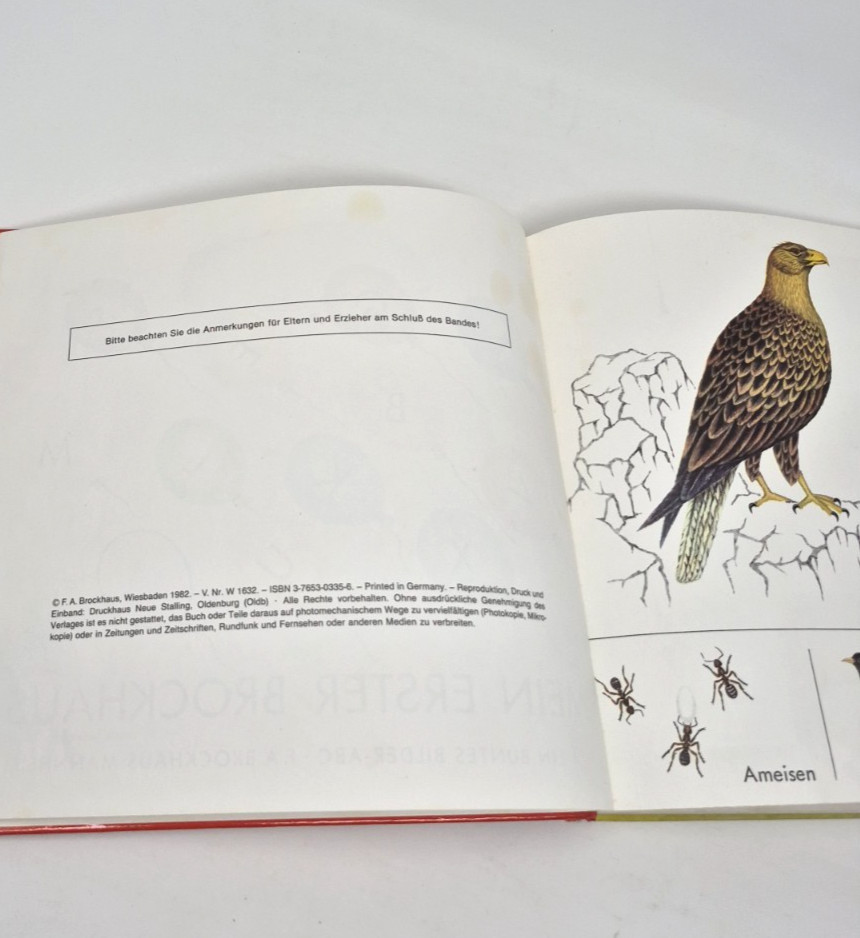 Mein Erster Brockhaus Ein Buntes Bilder – ABC German – ABC Hardcover Illustrated