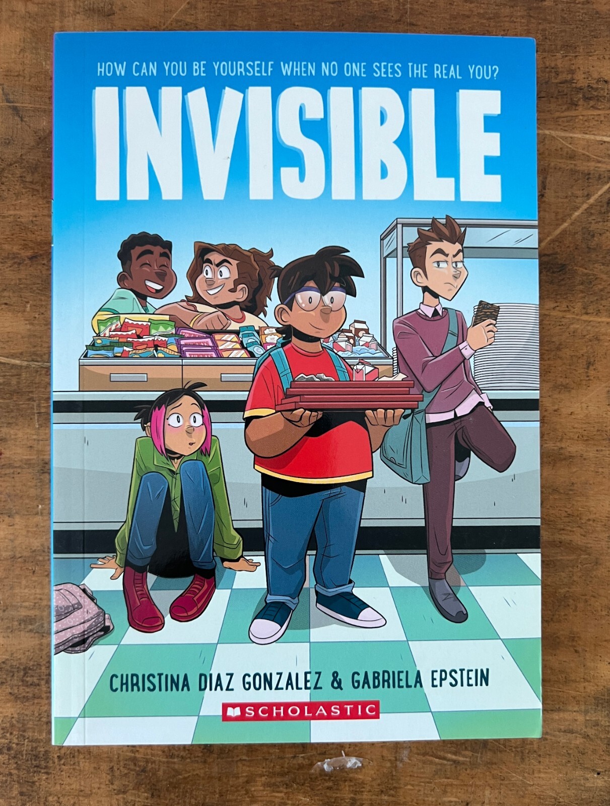 Invisible by Christina Diaz Gonzalez & Gabriela Epstein A Graphic Novel, PB NEW