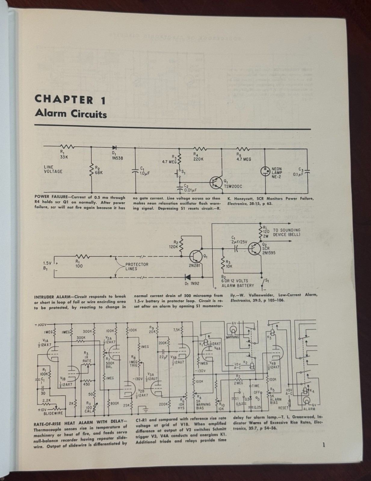 1968 vtg Sourcebook of Electronic Circuits MARKUS Educational HC ills book 1960s