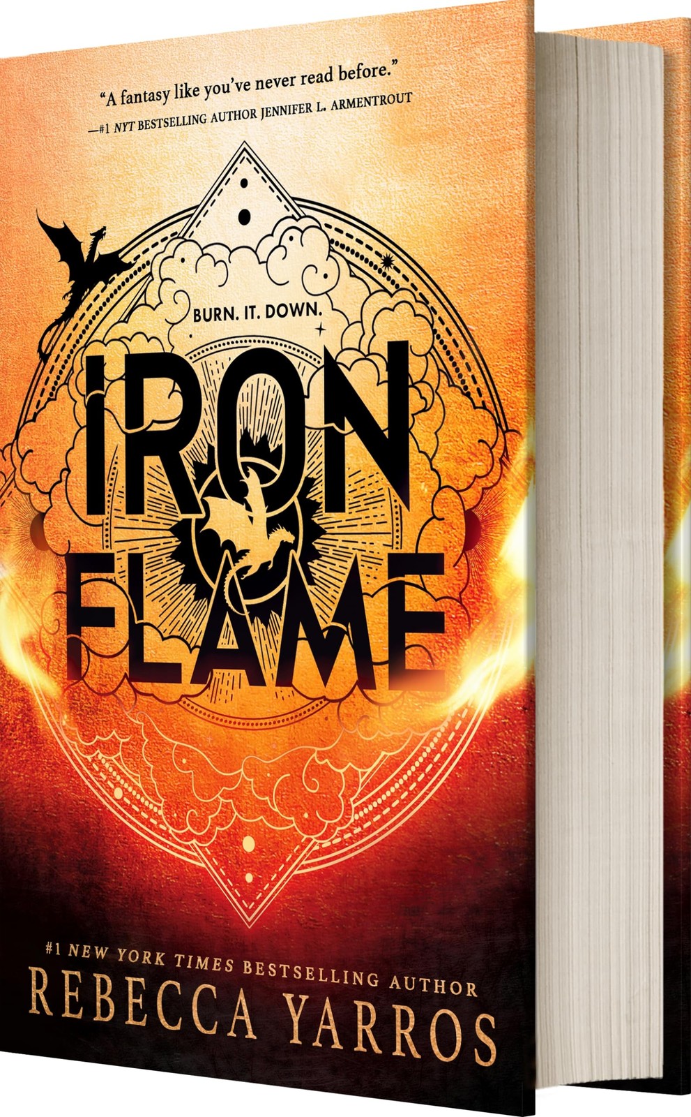Iron Flame (Standard Edition) (The Empyrean, 2) – hardcover Yarros, Rebecca