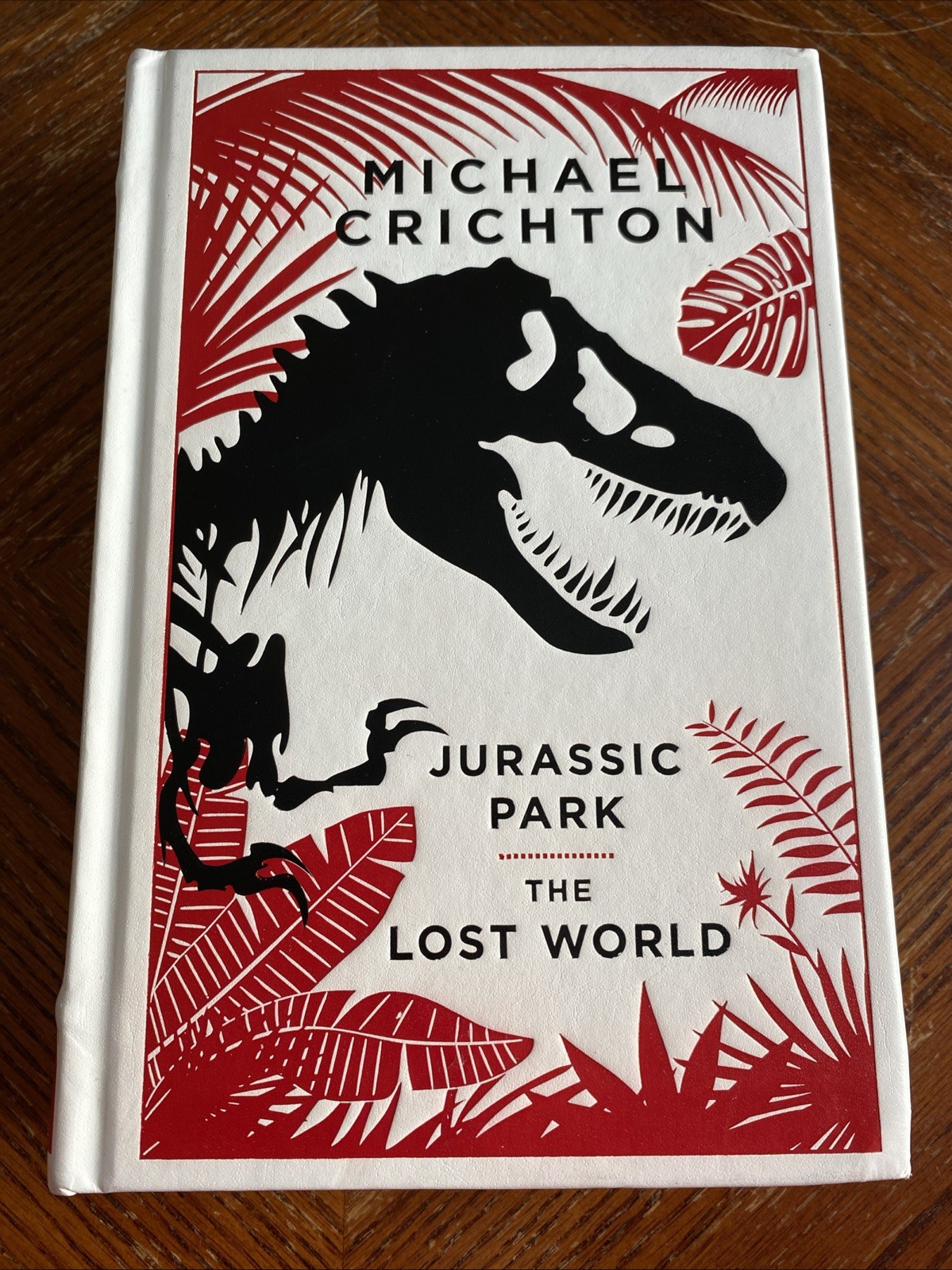 Jurassic Park and The Lost World by Michael Crichton 2015 Knopf Spedical Ed HC