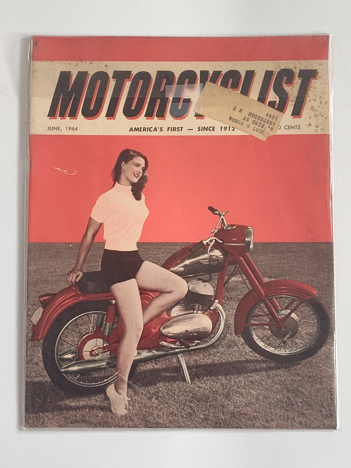 June 1964 Motorcyclist Magazine Jawa Royal Enfield Bultaco Harley Ad No 800