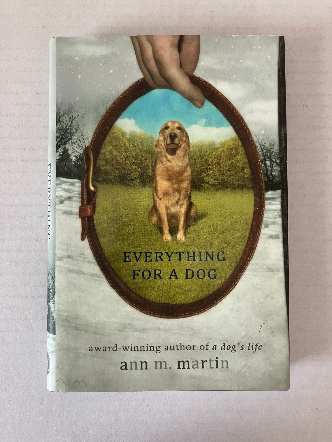 Everything for a Dog Ann M. Martin 2009 First Edition Fiction Feiwel & Friends