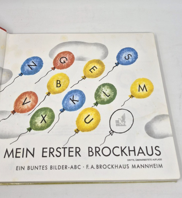 Mein Erster Brockhaus Ein Buntes Bilder – ABC German – ABC Hardcover Illustrated