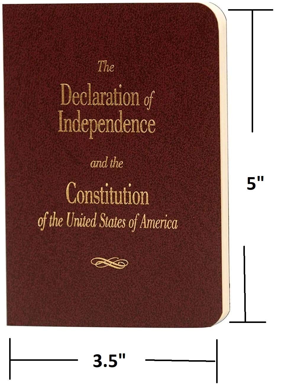 Pocket US Constitution Declaration Independence Cato Institute Edition Book