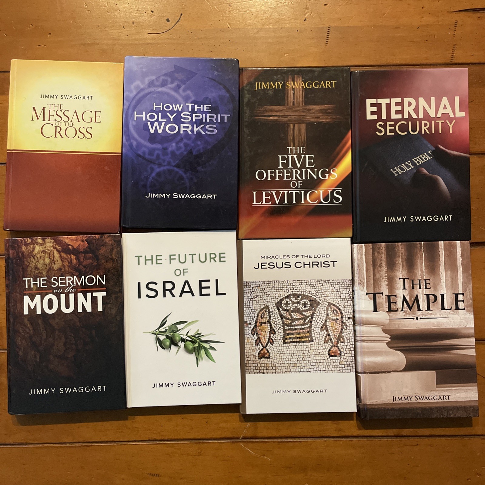Jimmy Swaggart Ministries, Christian Book Lot of 8, Hardcover, Religious