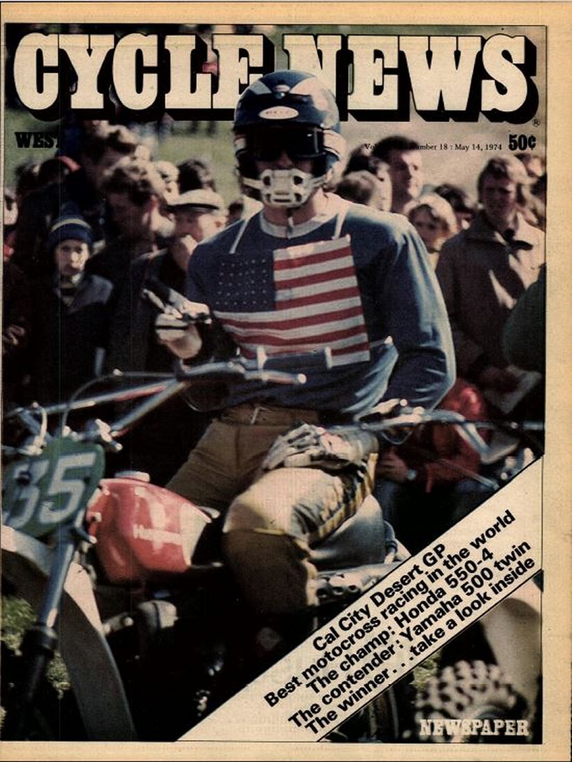 CYCLE NEWS 1970S 498 Choice Issue Collection On USB Flash Drive