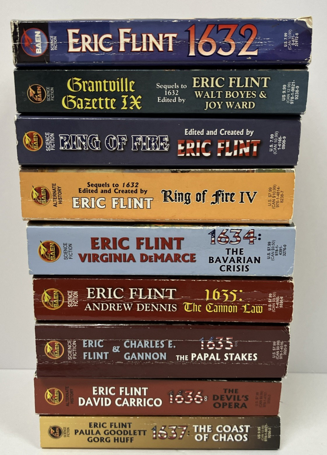 1632 1634 1635 1636 Devl’s Opera Ring of Fire Bavarian Crisis Eric Flint (Lot 9)
