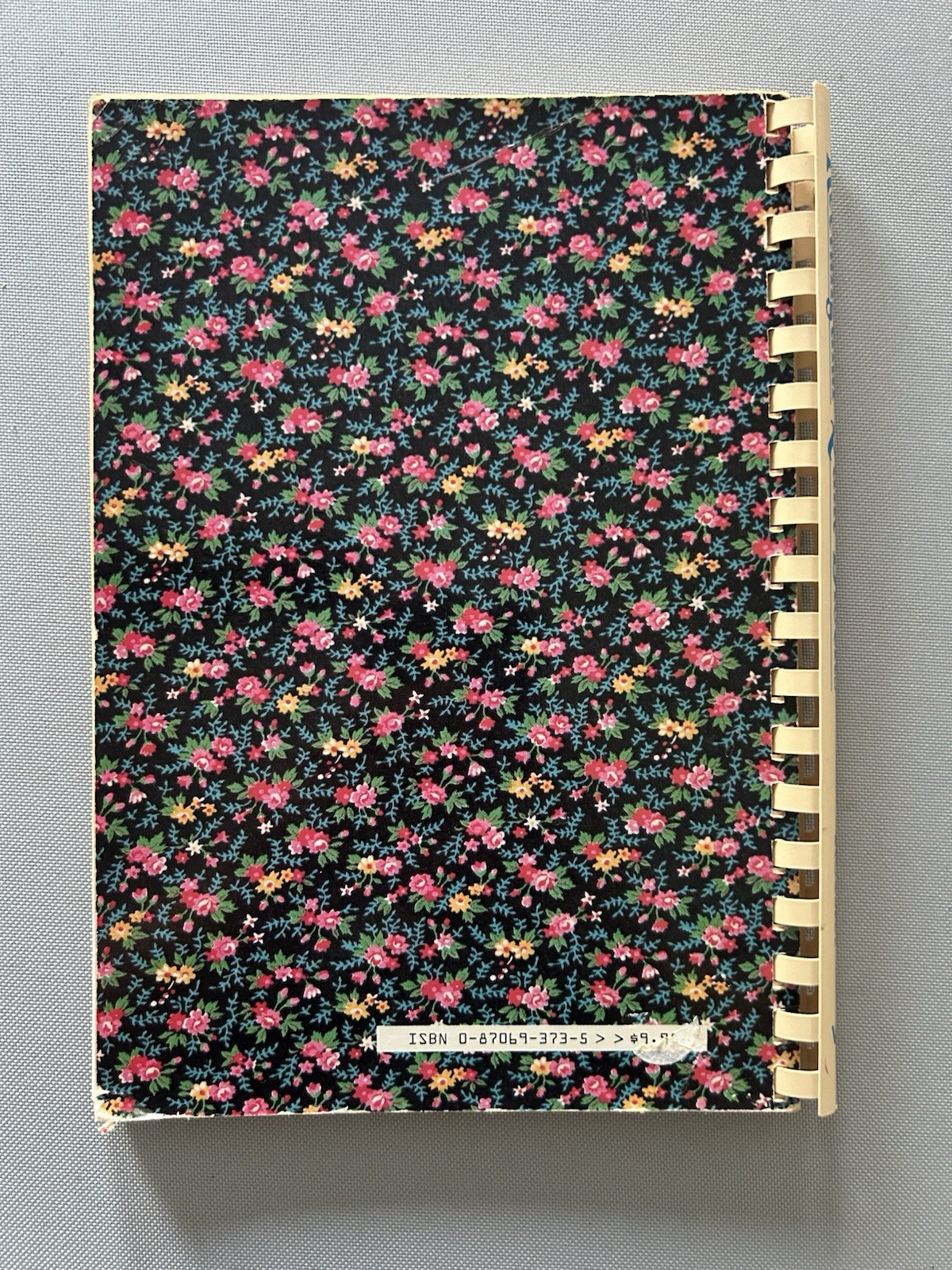 Vintage 1982 Rectangular Quilt Blocks Spiral Bound Book PB Jean Roesler