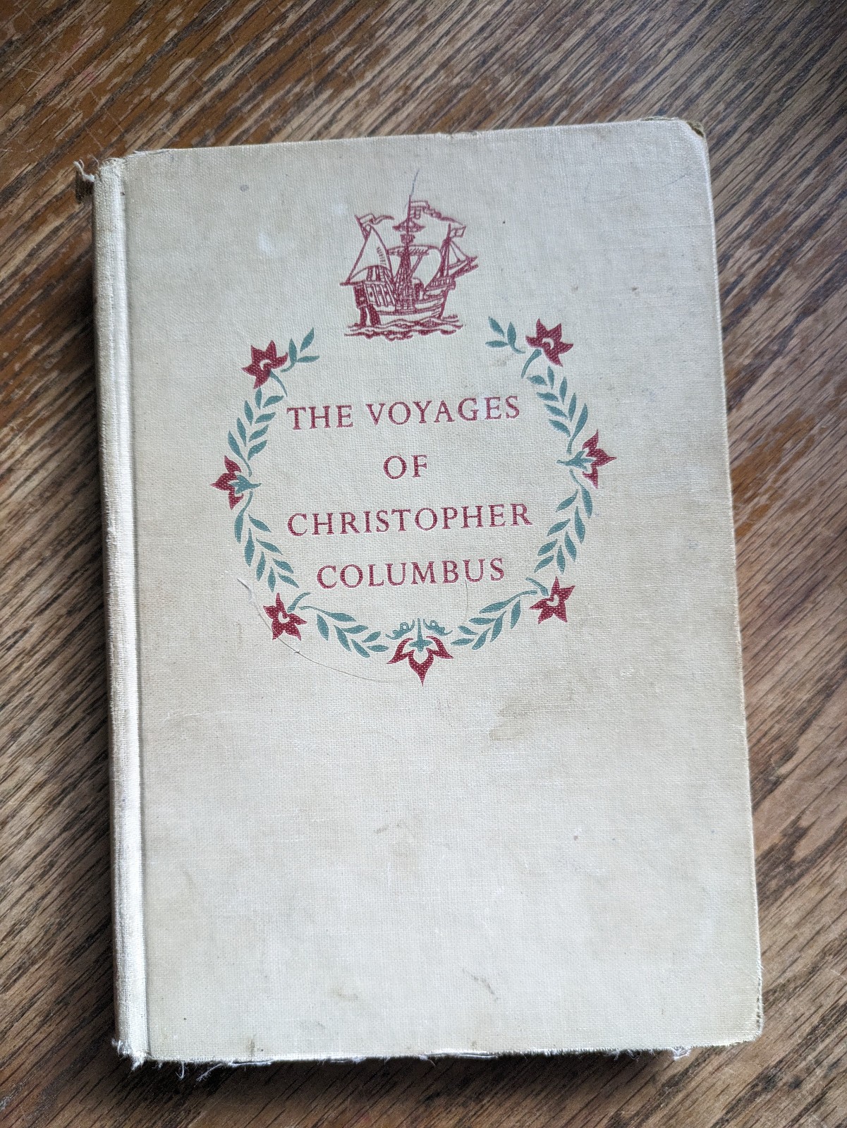 The Voyages of Christopher Columbus by Armstrong Sperry (hardcover), 3rd edition