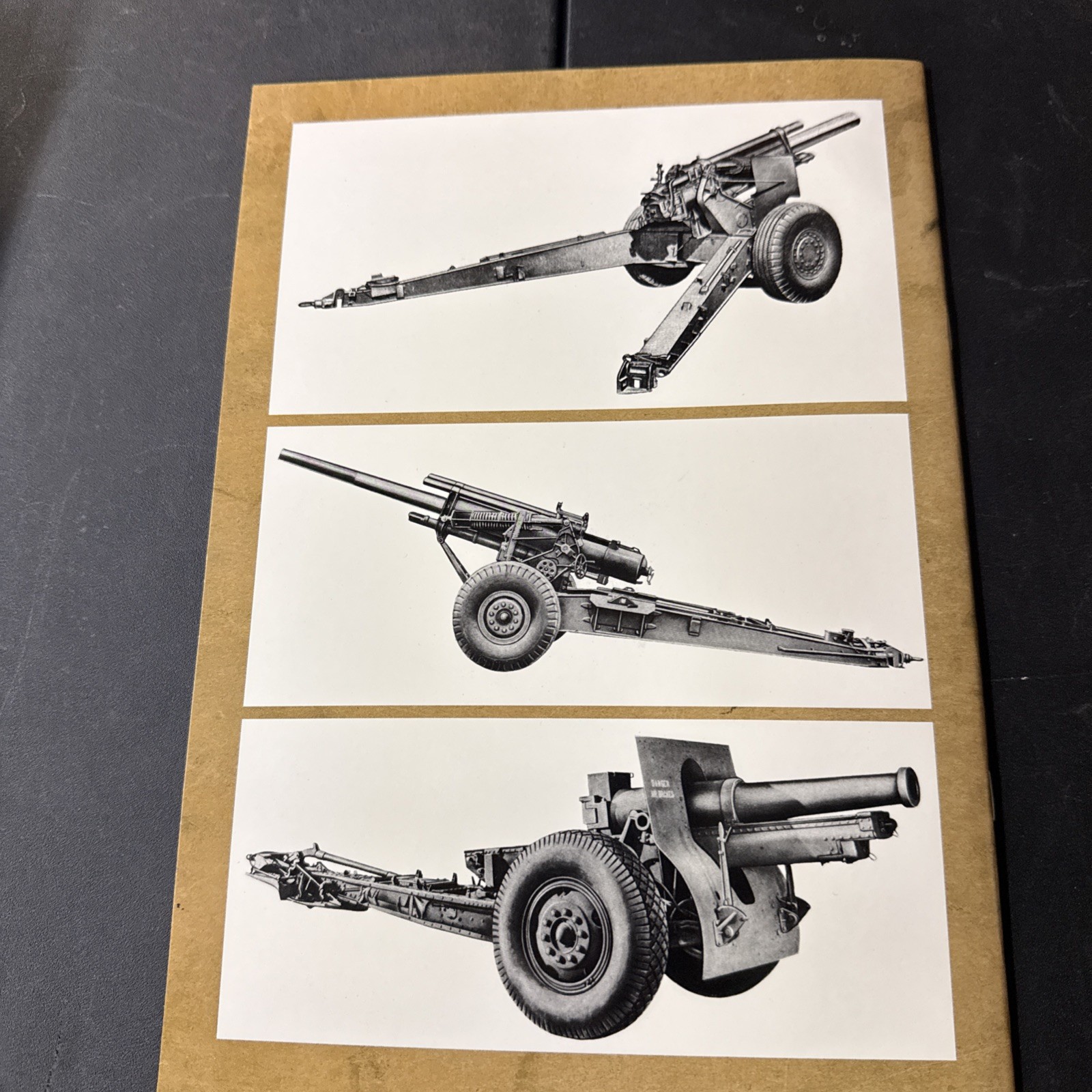 Tankograd 6012 U.S. WWII 155MM Howitzers M1 & M1917/M1918, 4.5in Gun M1
