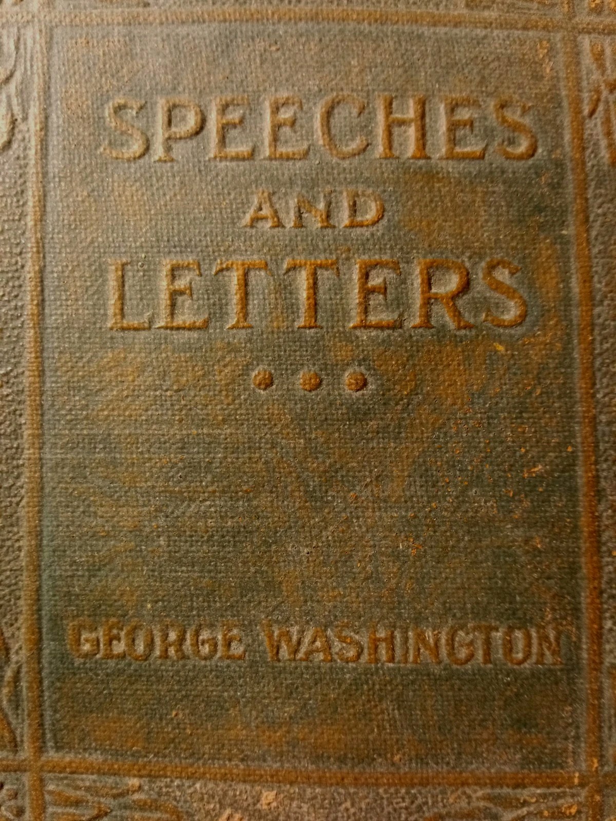 George Washington: Speeches & Letters, Little Leather Library Miniature