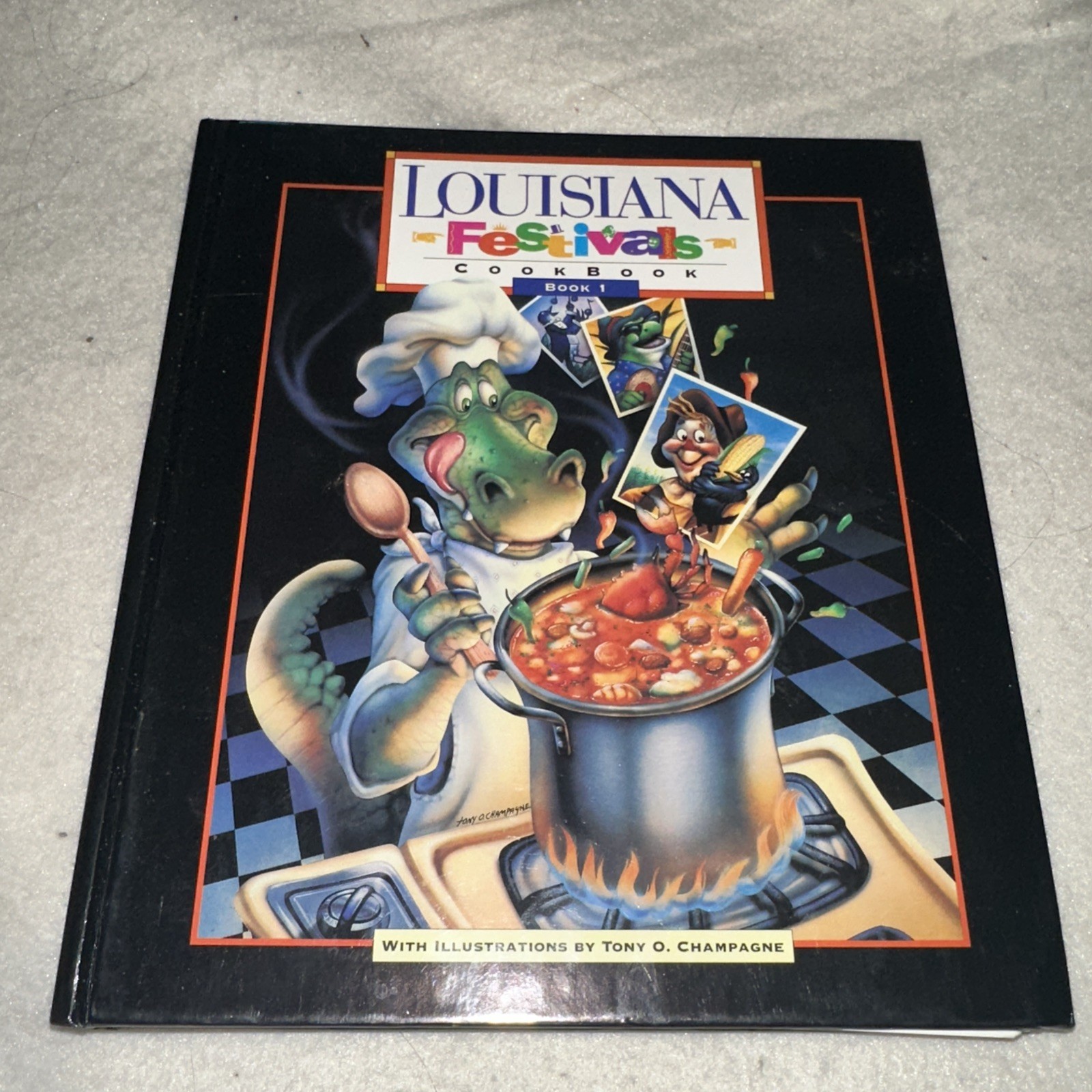 LOUISIANA New Orleans Saints Festivals Recipes Cookbook Spiral Hardback Book ❤️