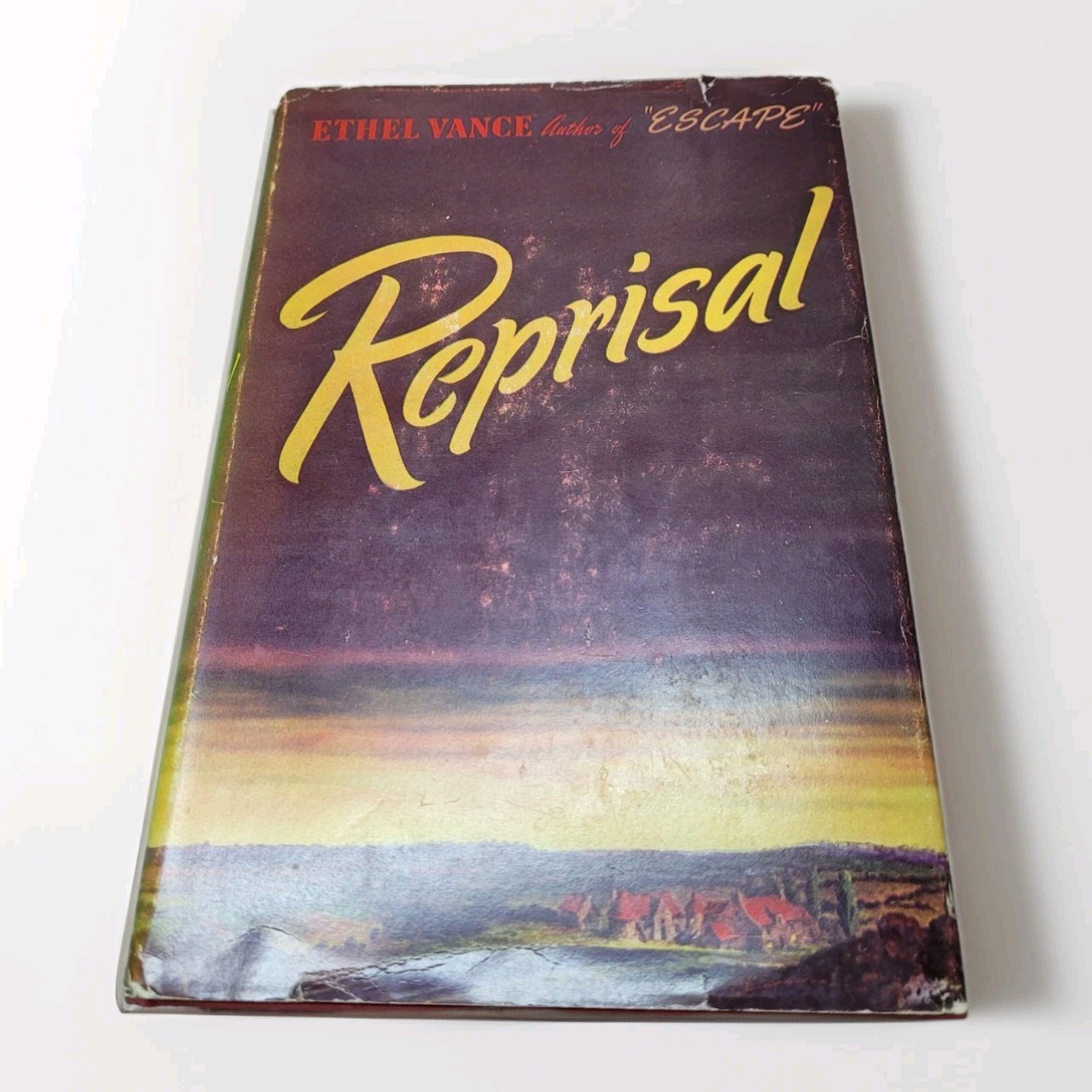 1942 Reprisal Ethel Vance Little Brown HC w/ Dust Jacket WWII Novel