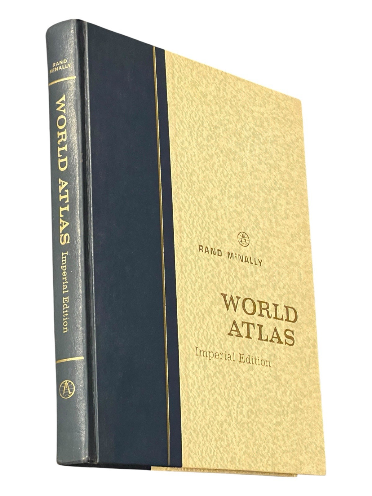 Rand McNally World Atlas Imperial Edition Vintage 1967 Hardcover 294 Pages