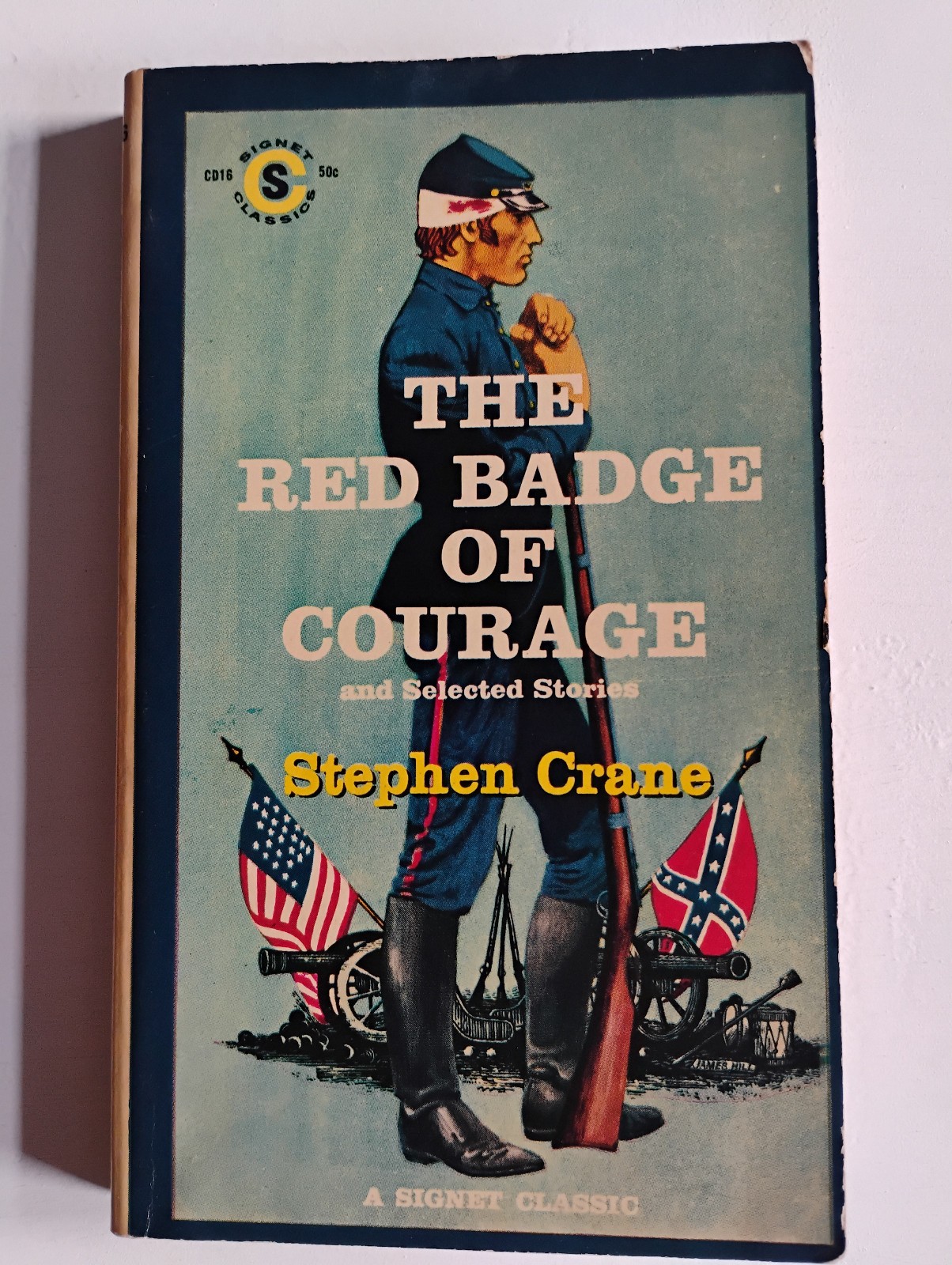 The Red Badge Of Courage by Stephen Crane – 1960 Vintage Signet PB US Civil War