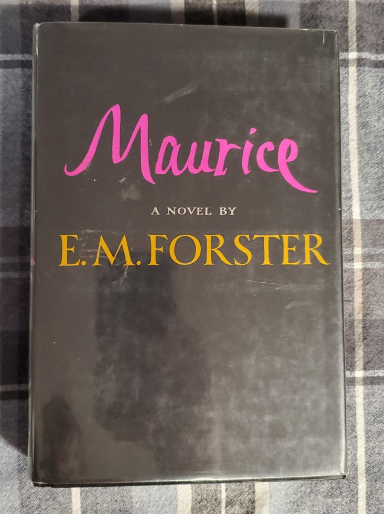 E.M. Forster: Maurice First US Edition. Norton. Dust Jacket Full Number Line
