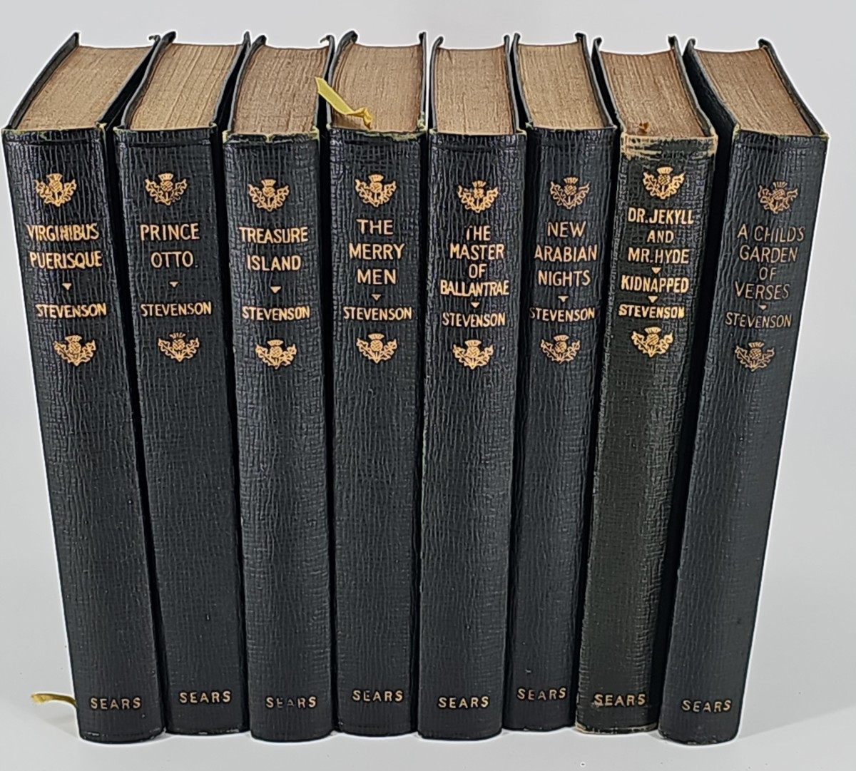 Vintage Robert Louis Stevenson Collection – Set of 8 – Sears Roebuck Edition…